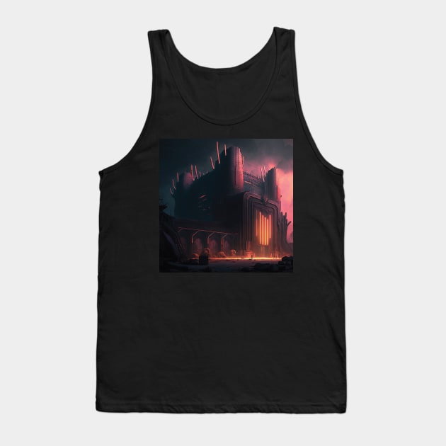 coliseum cyberpunk Tank Top by rocknerd